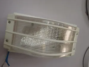 White Bulk Head Security Light