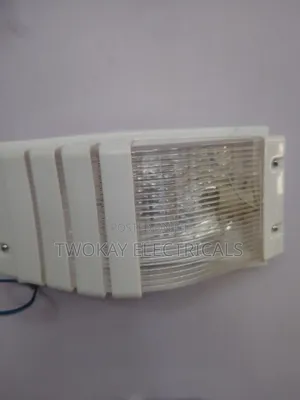 White Bulk Head Security Light