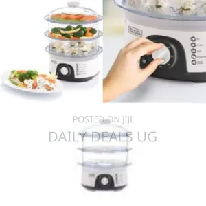 Multi-Tiered Electric Food Steamer - Multicolor