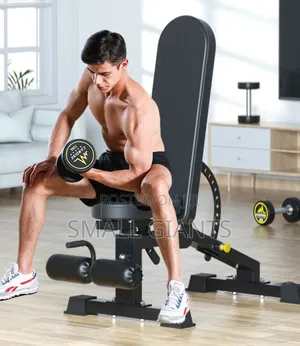 Clover Fitness T14 Pro Adjustable Weight Bench in Black