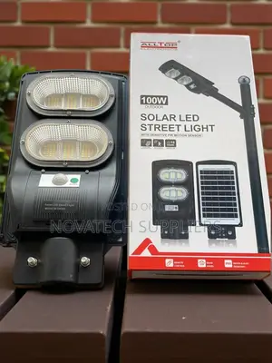 100w All-Top Waterproof Solar Street Light – Lights Till Morning