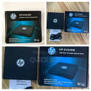 Hp Usb External DVDRW Drive