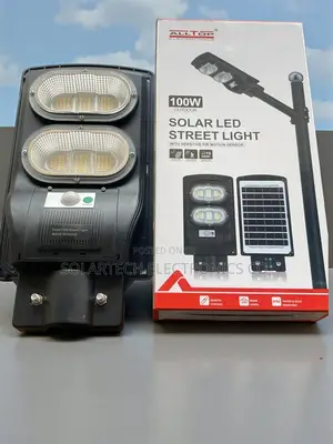 All-Top 100w Solar Street Light With Inbuilt Lithium Battery