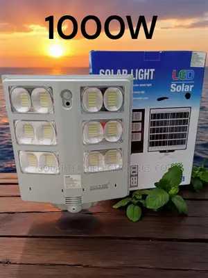 Brand New 1000w All-Top Solar Street Light – Lights Till Morning