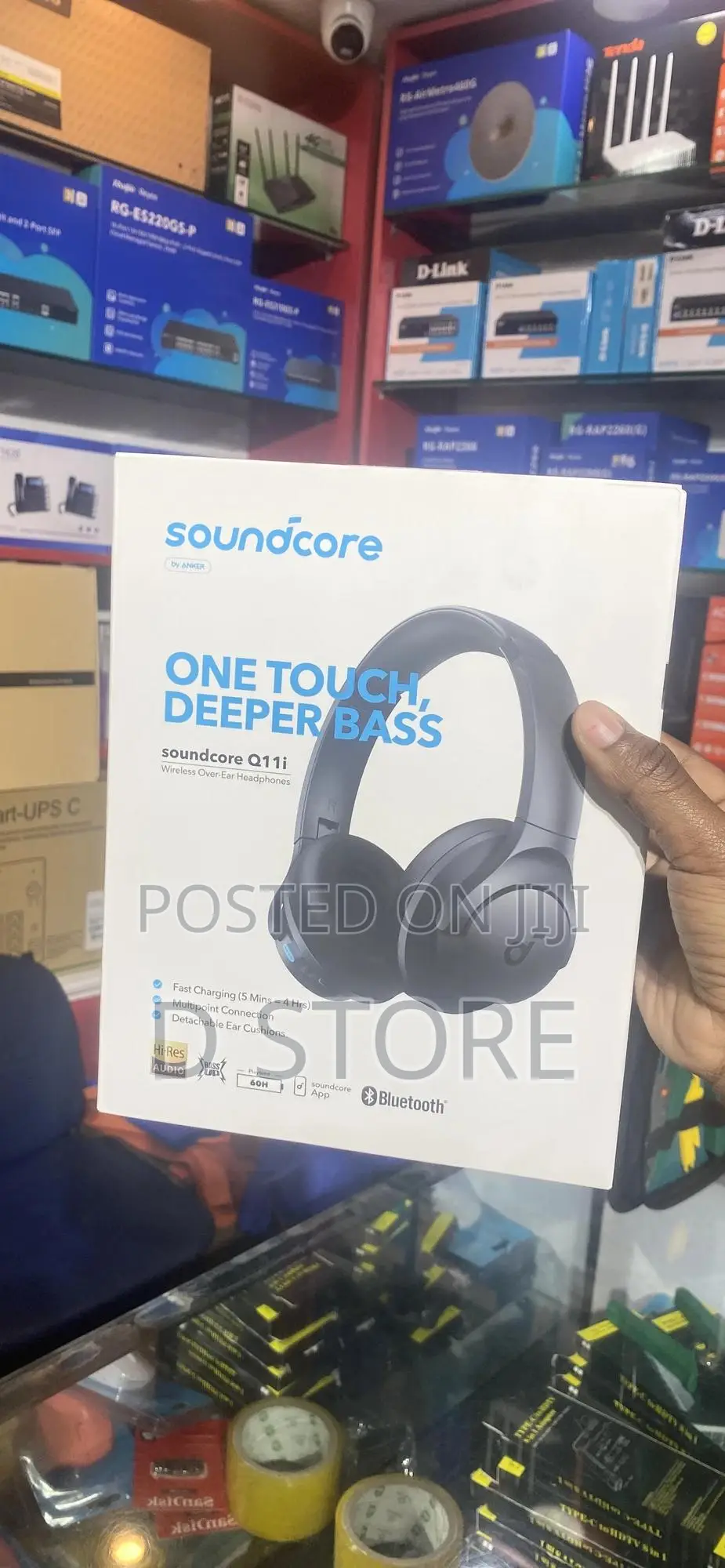 Sound Core Q11i One Touch Deeper Bass Headset