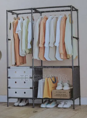 Multifunctional Portable Cloth Rack, Wardrobe Storage