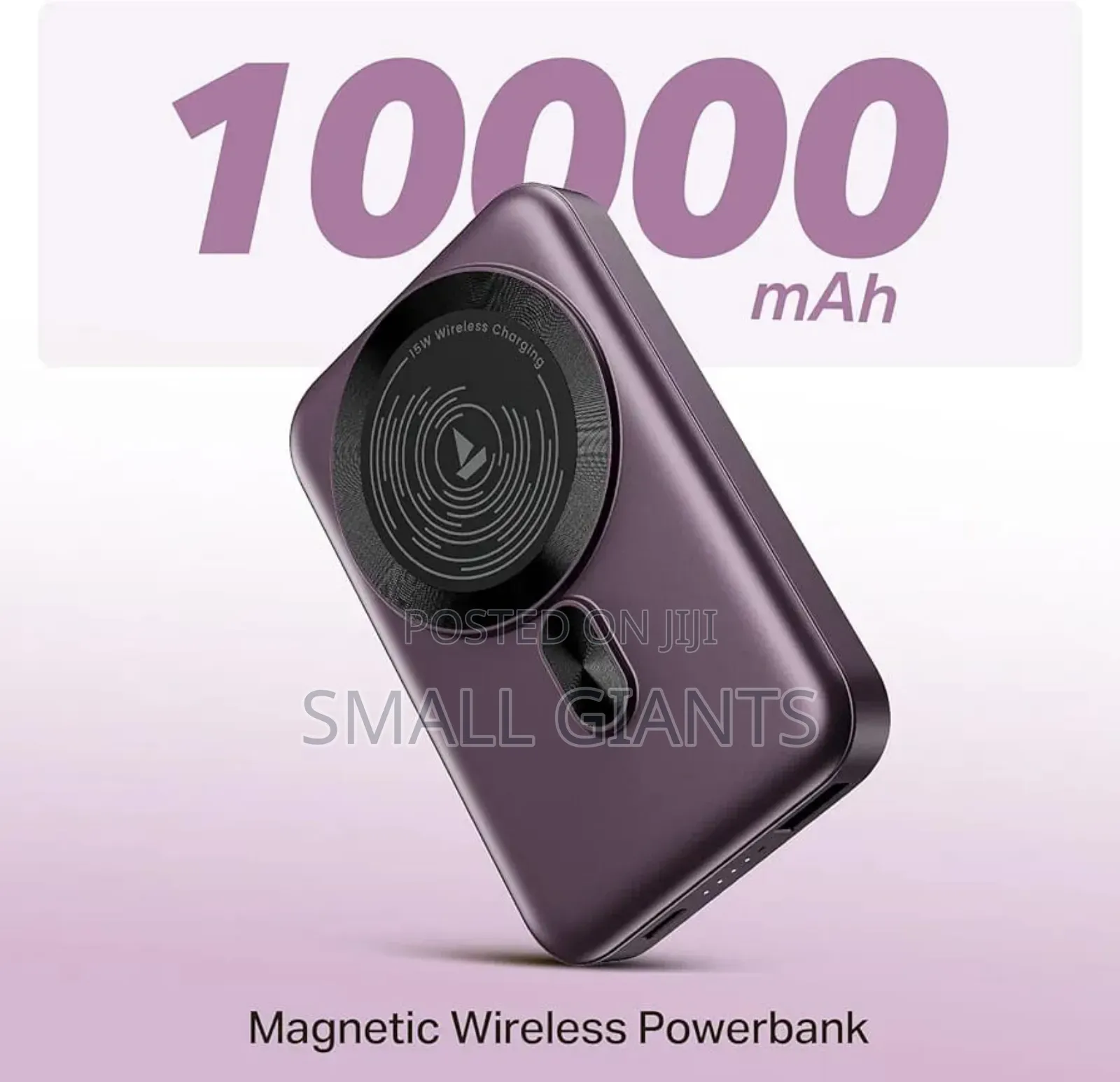 Boat Pb331 Magnacharge 10000mah Magnetic Wireless Powerbank.
