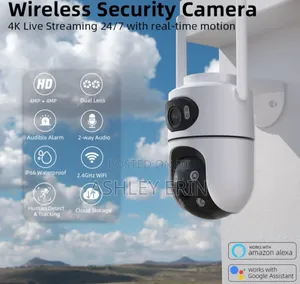 Multi-Lens View Camera, an Outdoor and Indoor Wi-Fi Smart Camera.