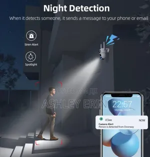 Multi-Lens View Camera, an Outdoor and Indoor Wi-Fi Smart Camera.