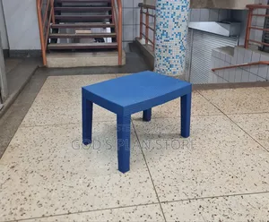 Imported Plastic Coffee Table Blue