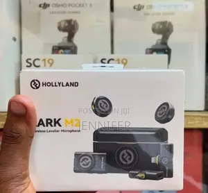 Hollyland Lark M2 Wireless Lavalier Microphone Combo, Pro-Grade Sound