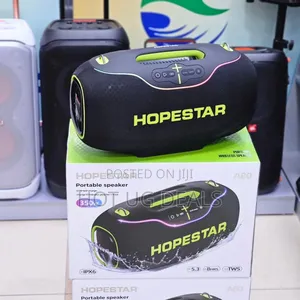 Hopestar A80 350w Portable Bluetooth Speaker With Wireless Mic