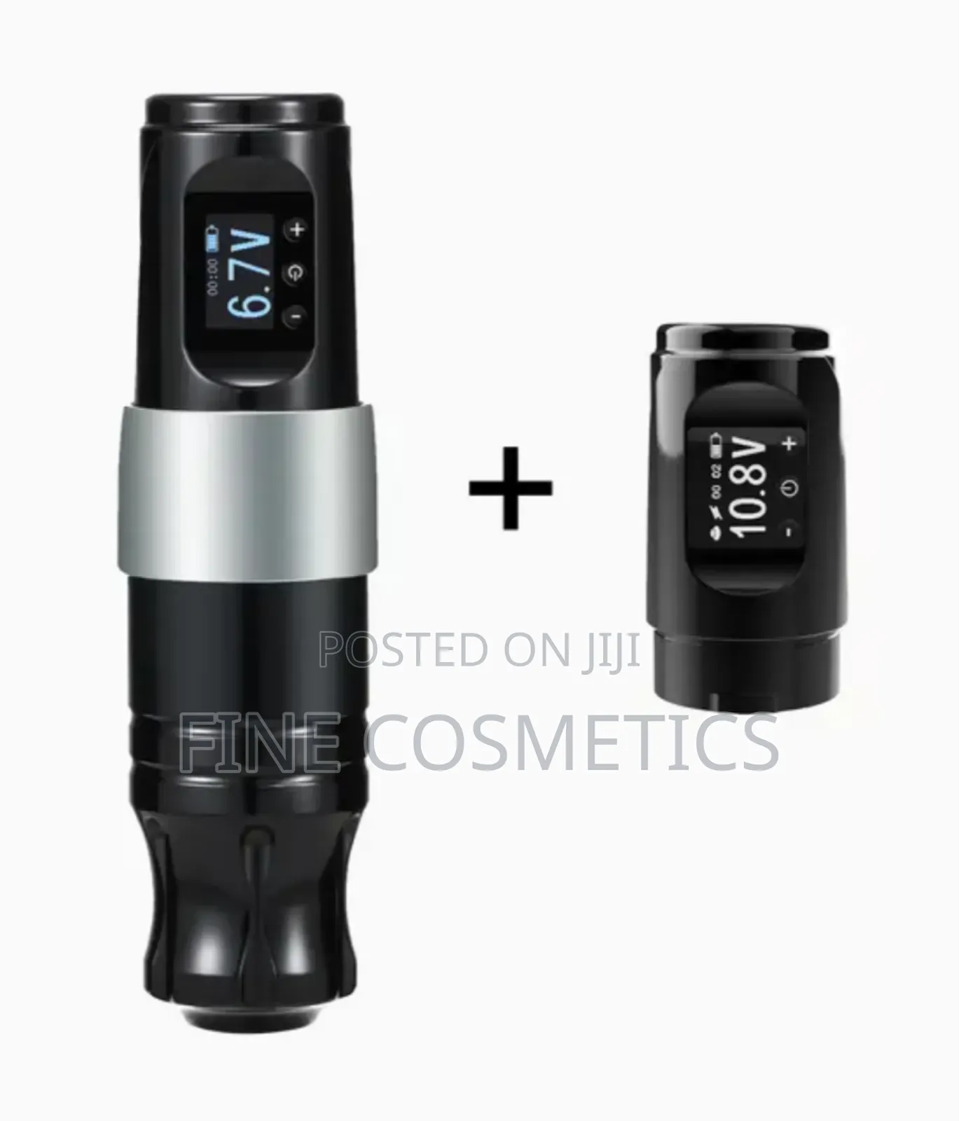 2 Batteries, Top Quality Rechargeable Wireless Tattoo Machine Gun