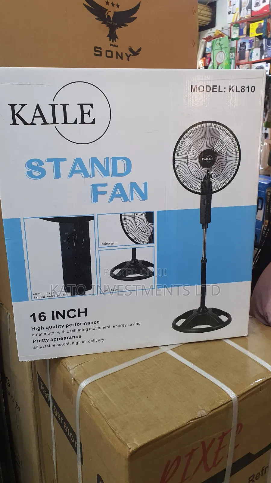 Kaile Stand Fan Kl810