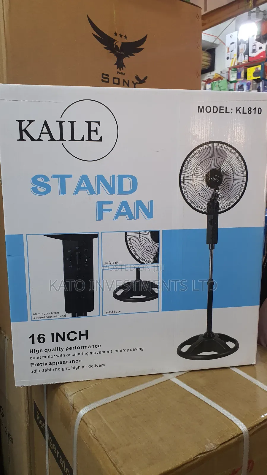 Kaile Stand Fan Kl810