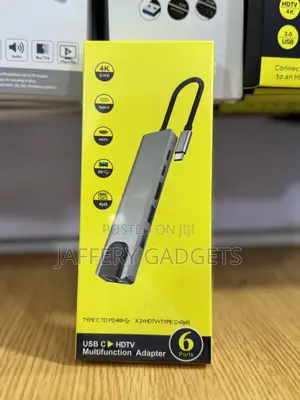 Usb-C to HDTV Multifunction 6-in-1 Adapter