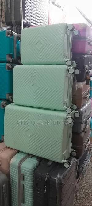 3pcs Set Light Green 4 Wheels