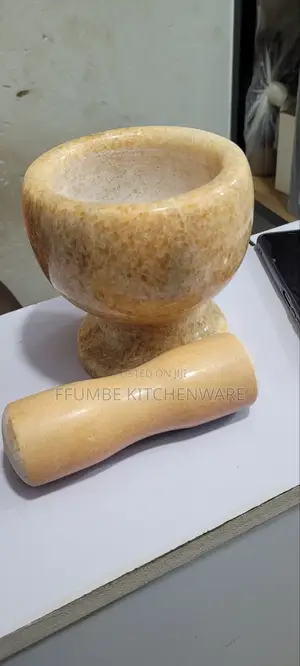Marble Mortar and Pestle Set
