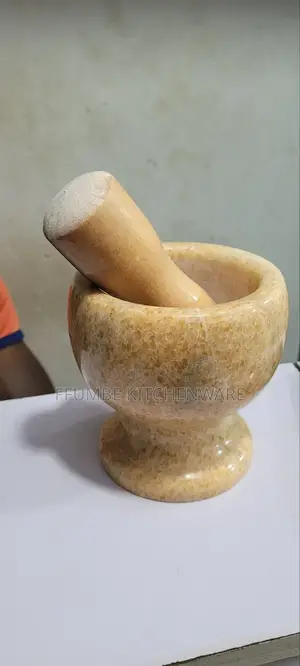 Marble Mortar and Pestle Set