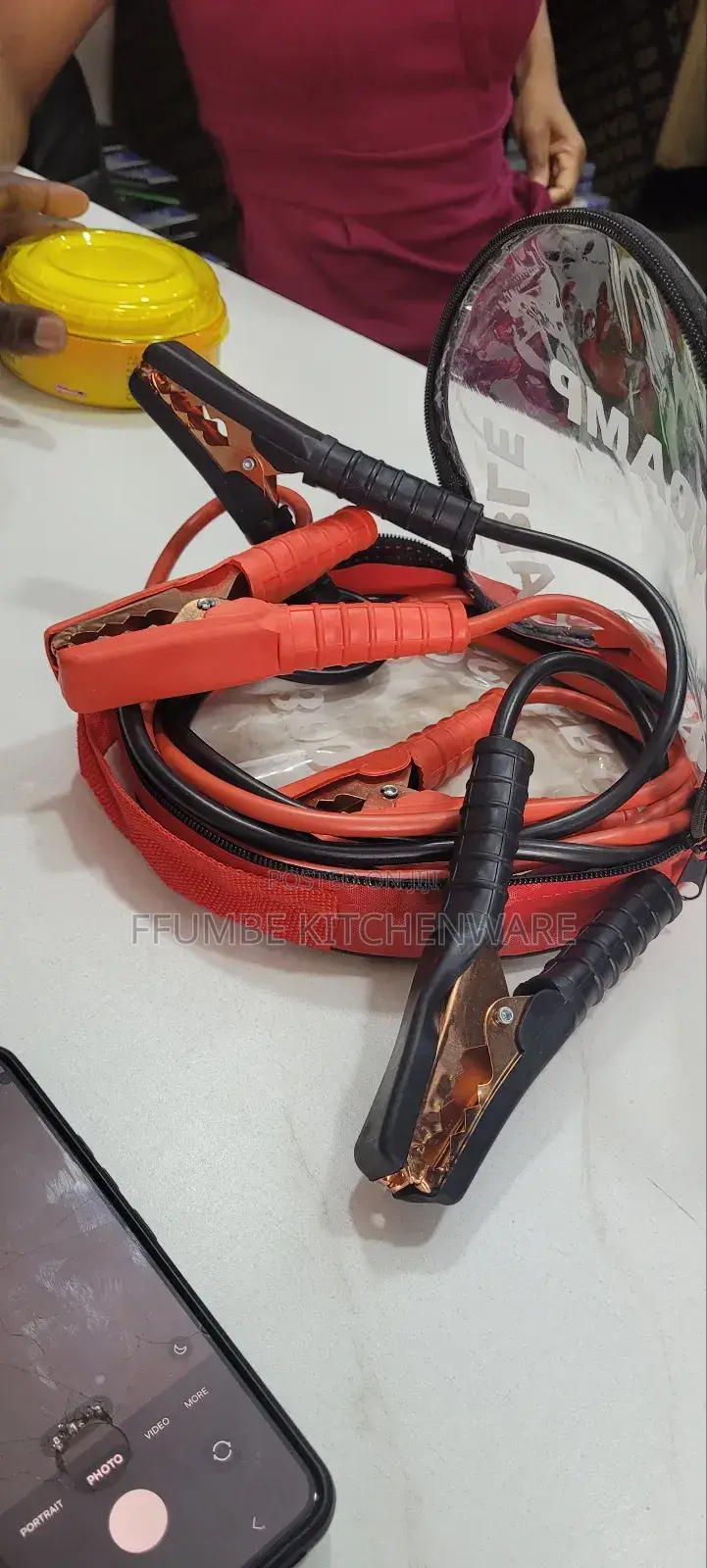 Car Jump Starter Cable