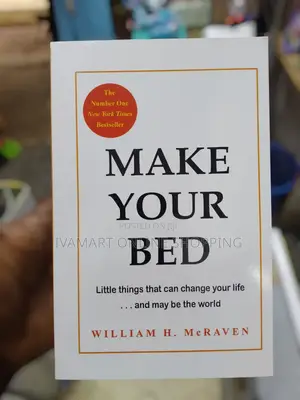 Make Your Bed Book - Admiral William H. Mcraven.