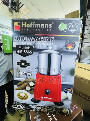Hoffmans Advanced Food Processor Fufu Maker