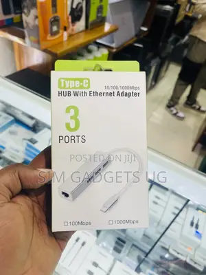 Hub With Ethernet Adapter