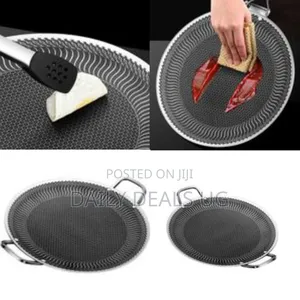 Non-Stick Honeycomb Patterned Griddle