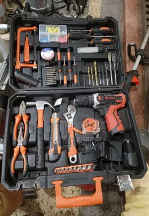 Electric Power Drill ( Cordless Drill) Too Box