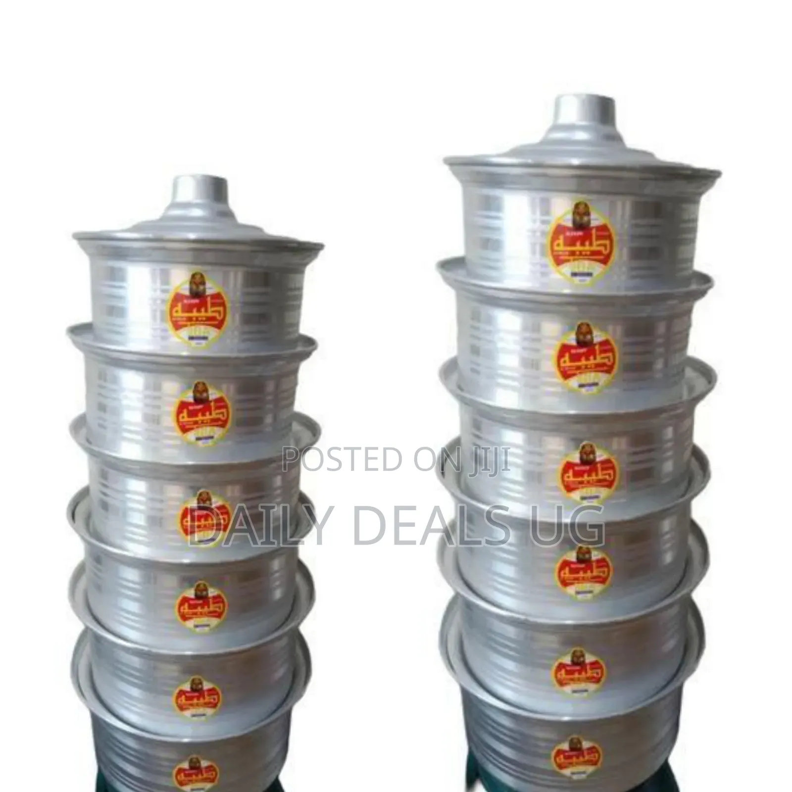 Set of 6 Saucepans With Covers