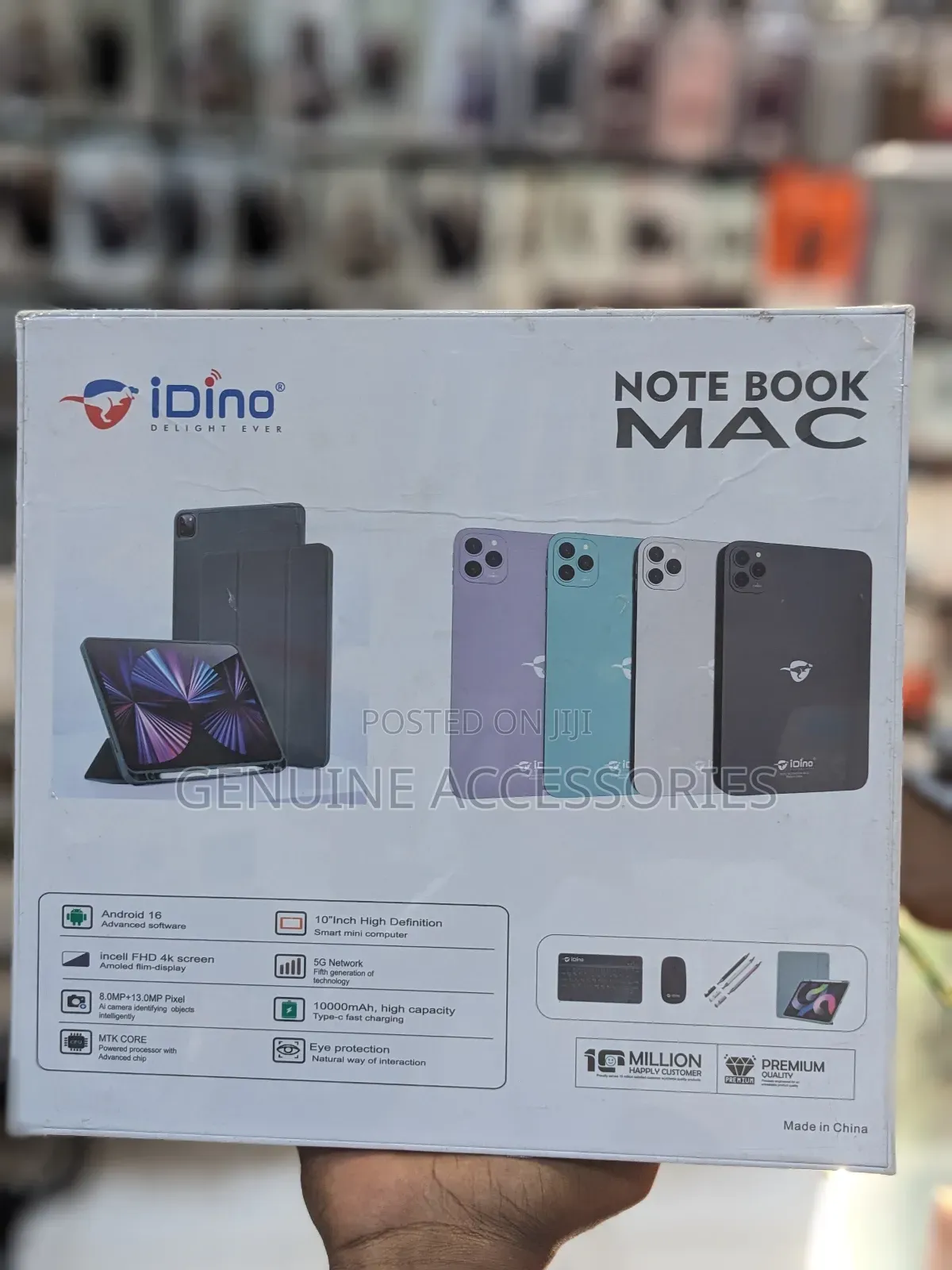New Idino Notebook Mac 512 GB Black