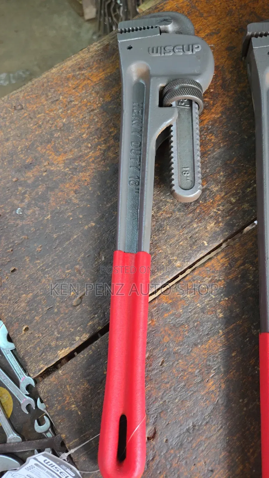 Wise Up Pipe Wrench Size 18