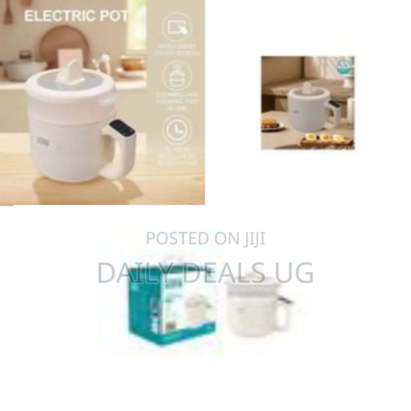 Mini Multi-Function Electric Hot Pot / Cooking Mug, 1.2l - Multicolor