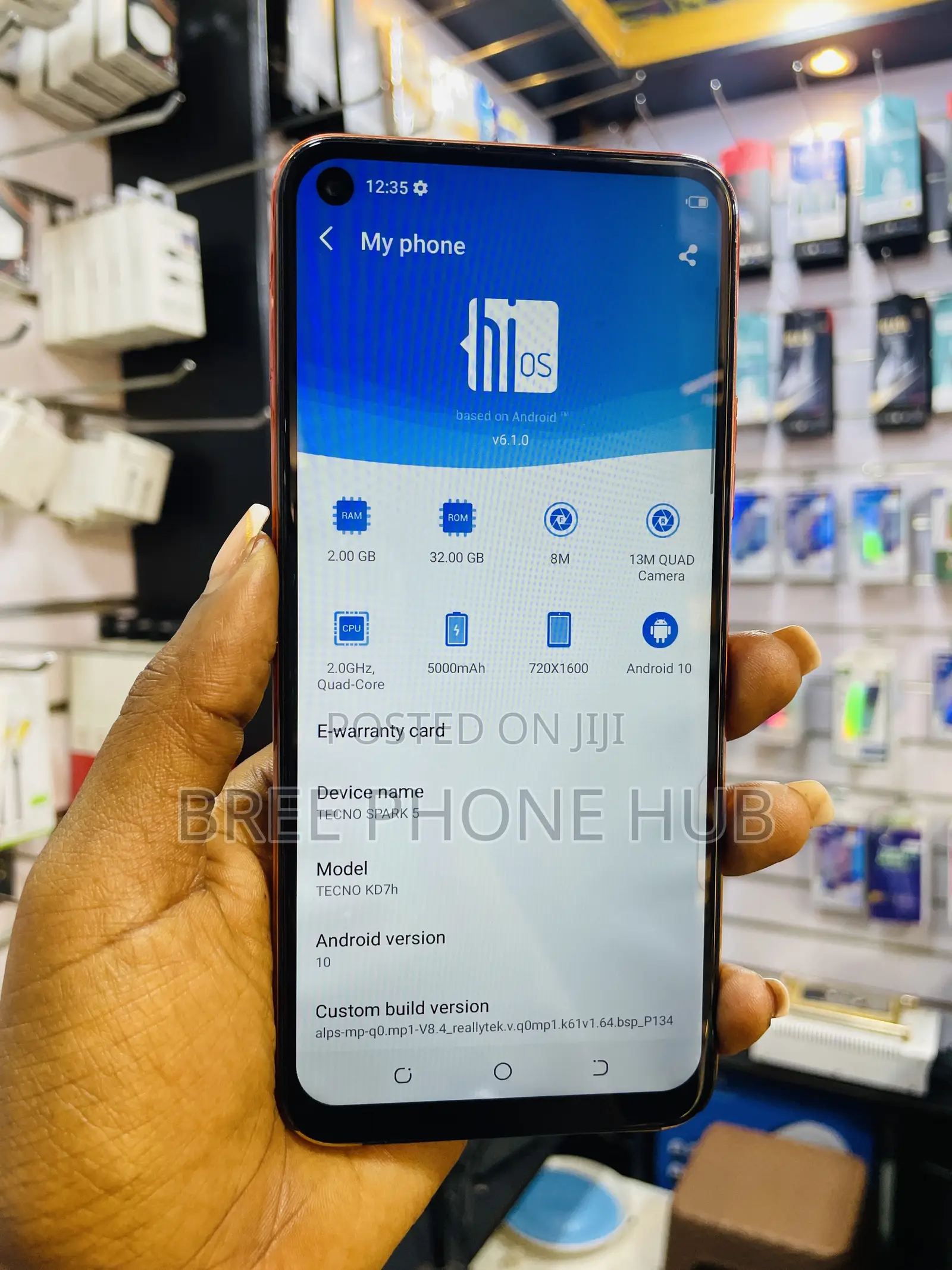 Tecno Spark 5 32 GB Orange