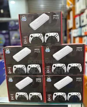 M22 Game Stick Retro Gaming Console With Dual Wireless Controllers