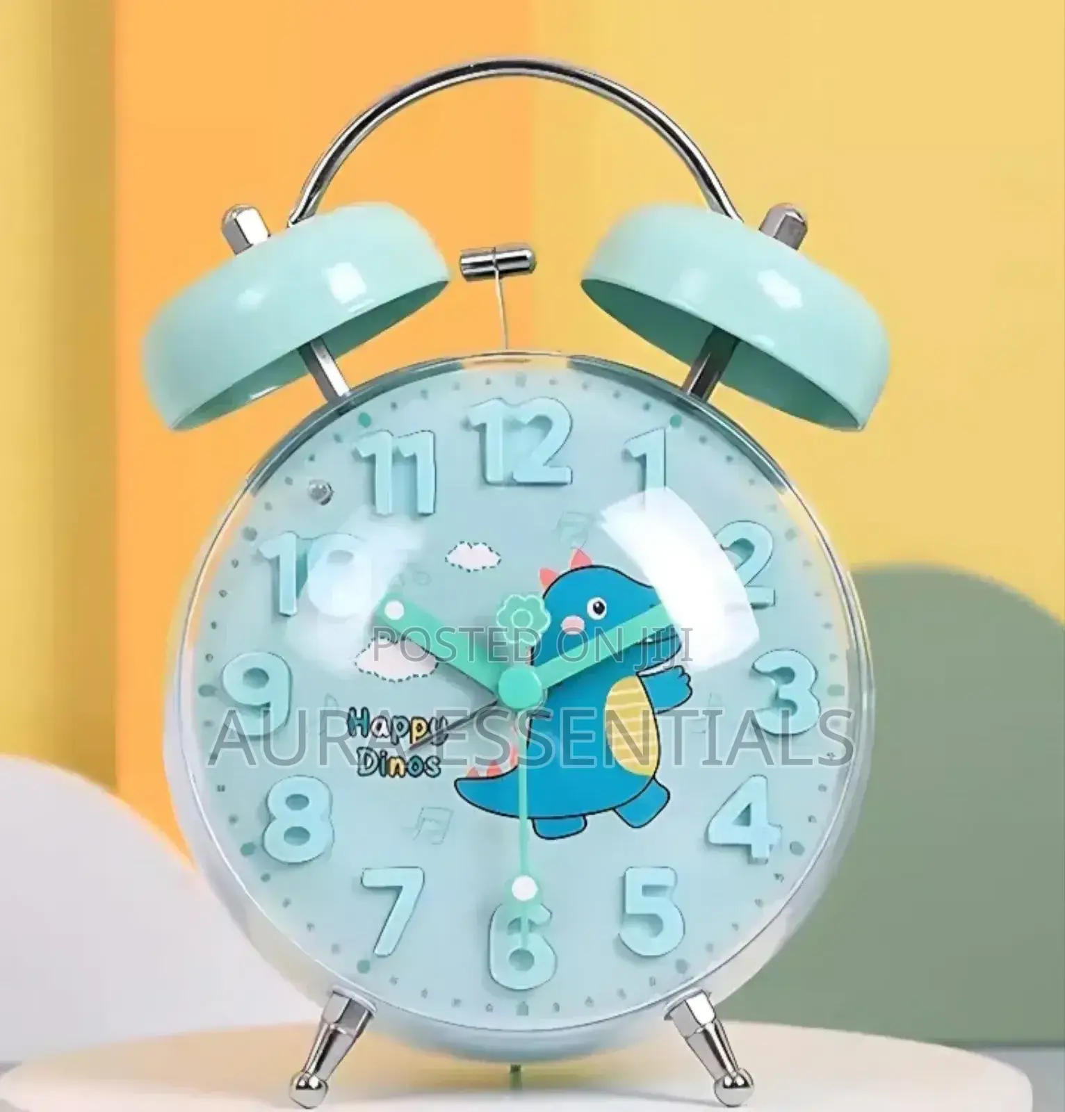 Portable Analogue Bedside Loud Alarm Clock