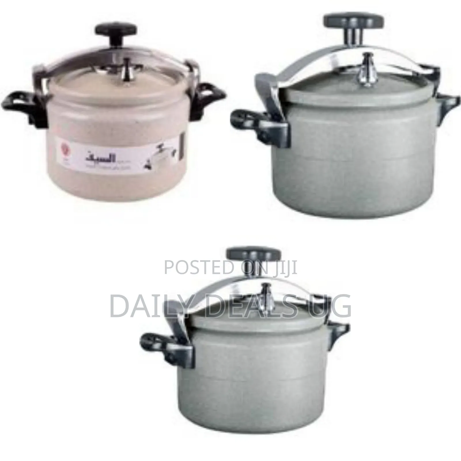 Durable Pressure Cooker With Speckled Finish - Multicolor