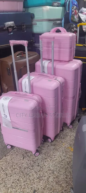 Medium Size 4wheels Pinky Suitcase