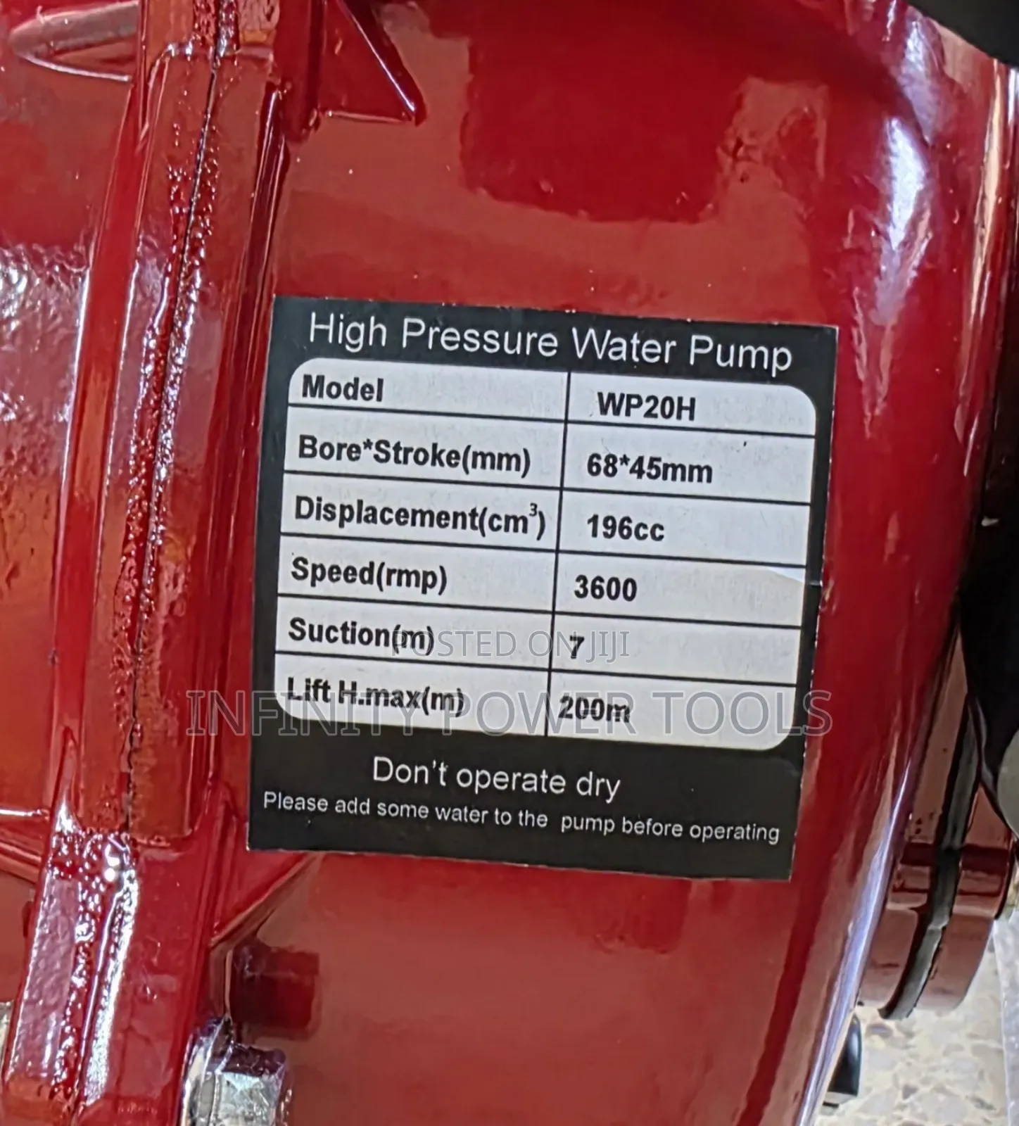 High Pressure Water Pump(Wp20h)