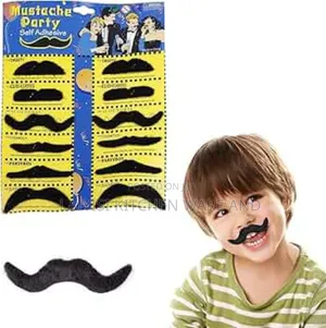 12-piece Fake Artificial Moustache Set – Fun Costume Party Props