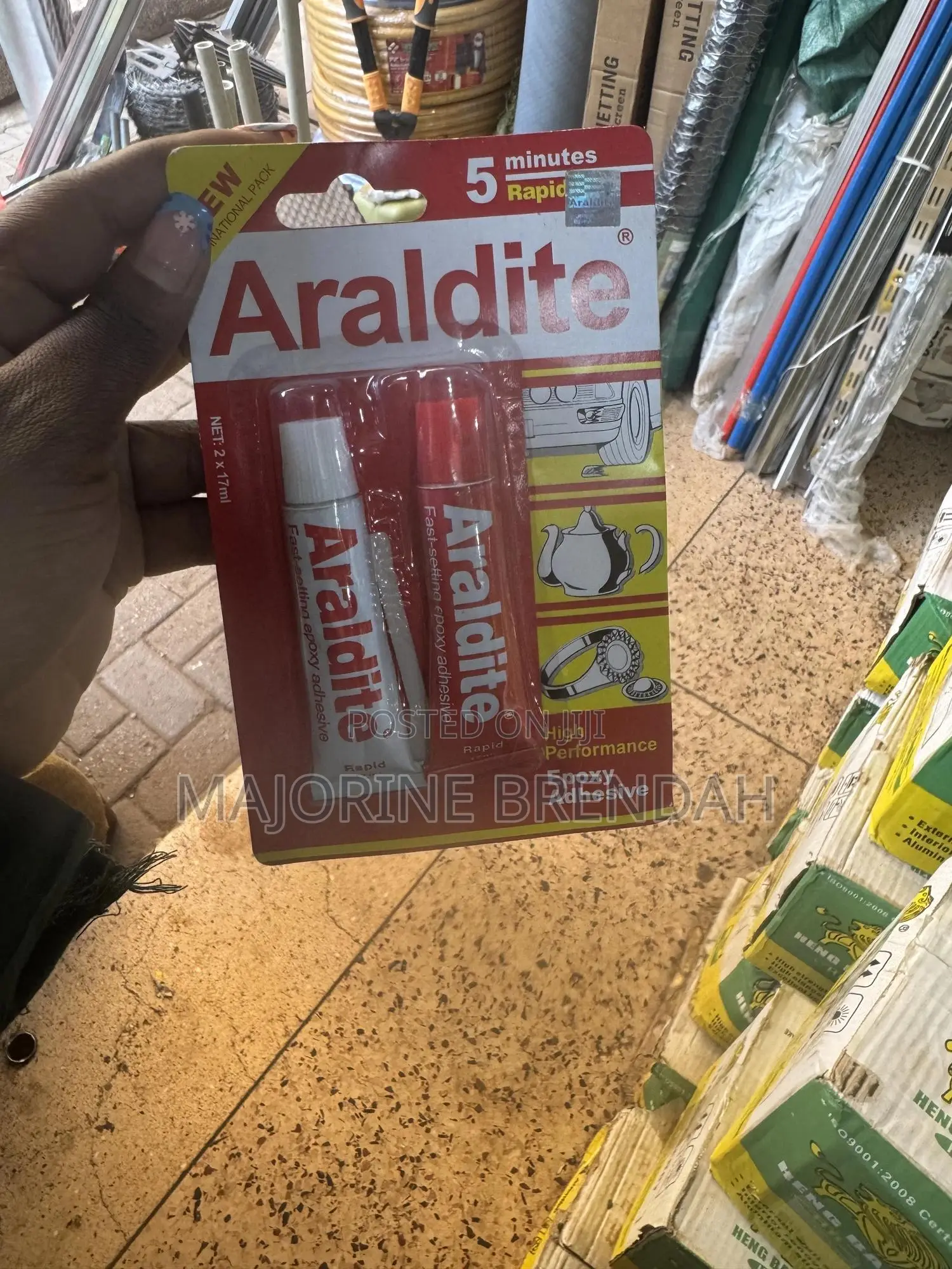 Araldite 5minute Rapid,A High Performance,Two-part Epoxy Adhesive
