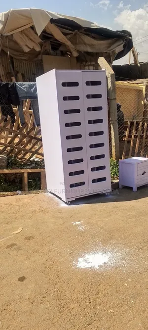 Simple Modern White Rotating Shoe Rack