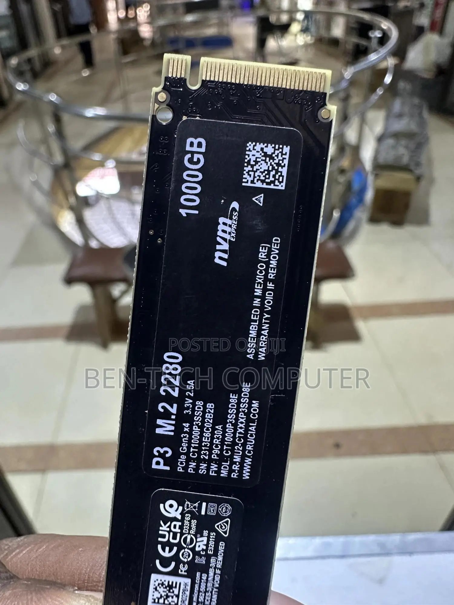 SSD 1tb(Solid State Drive)