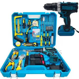 89pcs Tool Set With Drill of 24v and Accessories