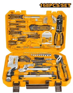 Ingco 168-Piece Hand Tool Set (Hkthp21681).