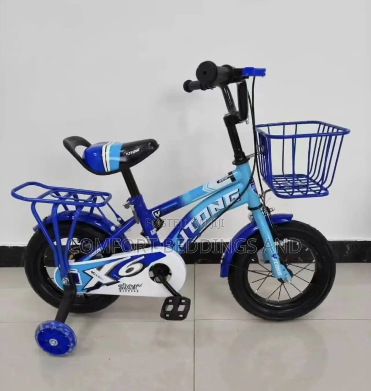 Kids Bicycle Blue 1 To 9 Years