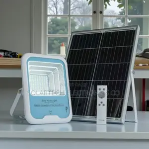 100w Led Solar Flood Light for Roads Streets