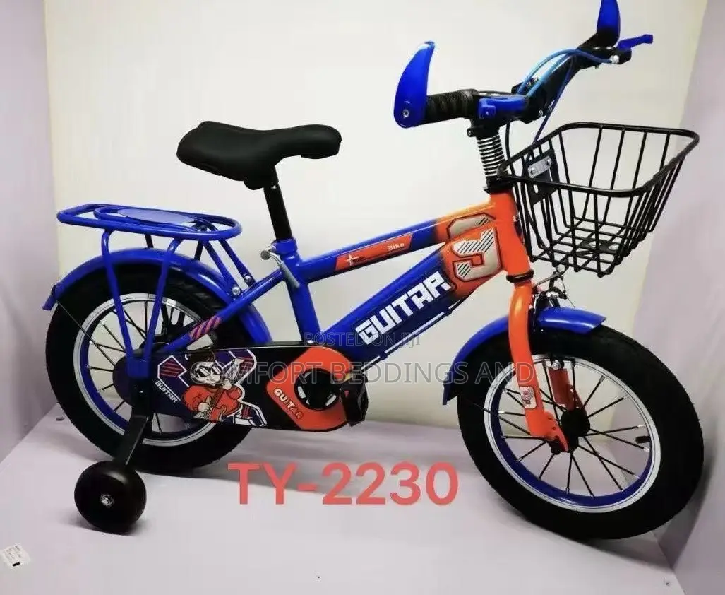 Guitar Kids Bicycle Blue 1 To 5 Years