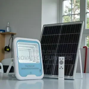 Automatic Bright 100w Solar Flood Light for Outdoor Spaces