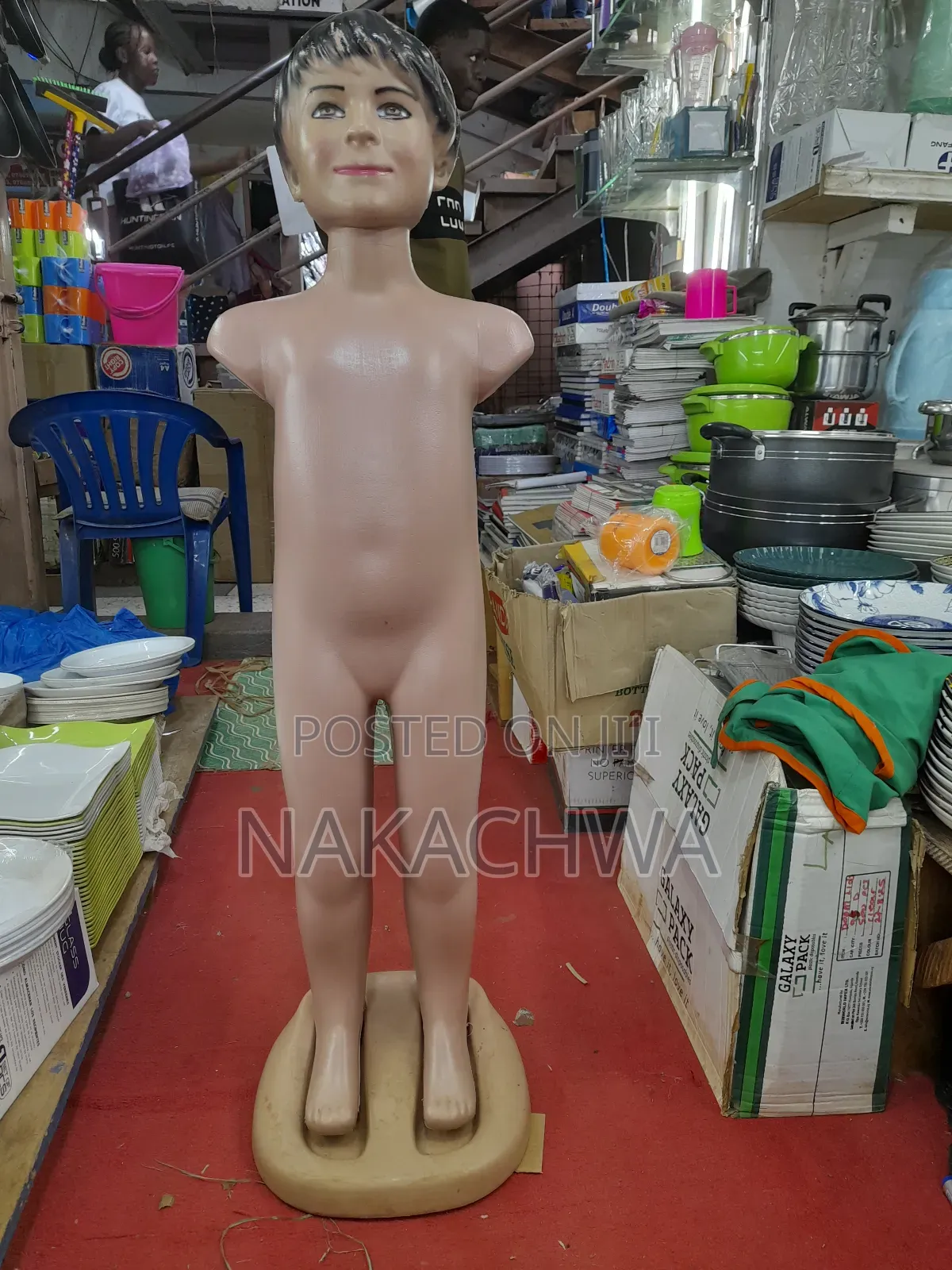 Its Agood Armless Dummy for Aboy